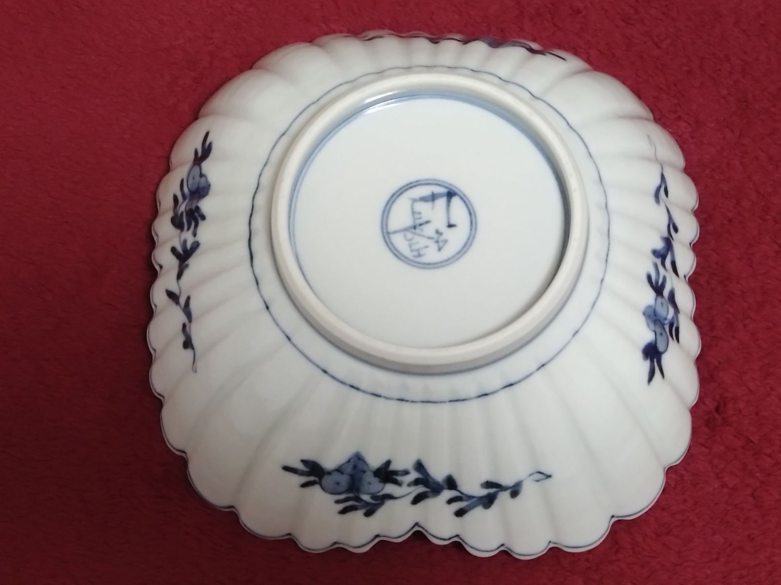 鉢揃え 四方牡丹