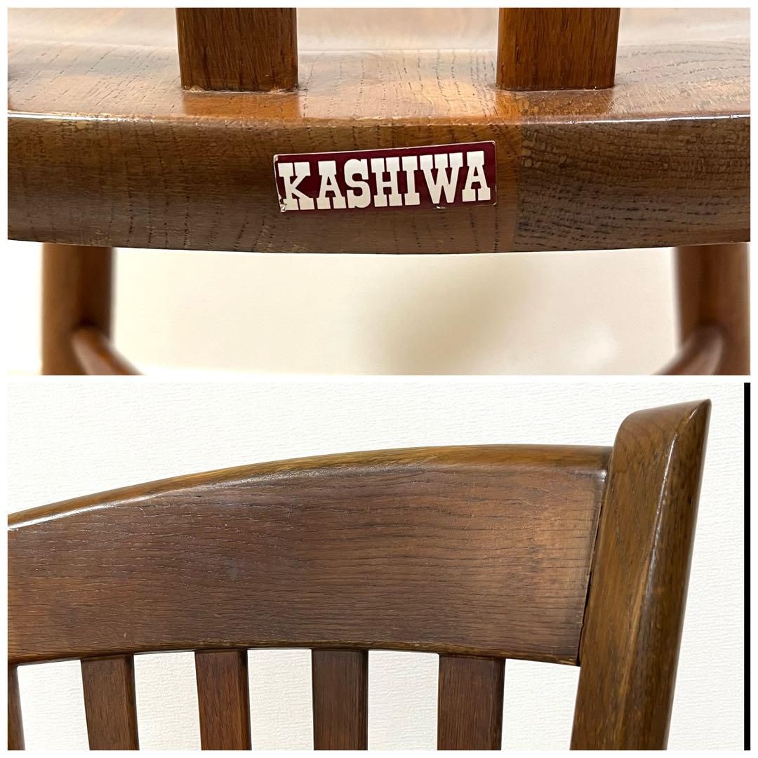 そ72 柏木工 ダイニングチェア 木製 ウインザーチェア 飛騨高山 KASHIWA ウィンザーチェア MARWIL-DEMENAGEMENTS_CH