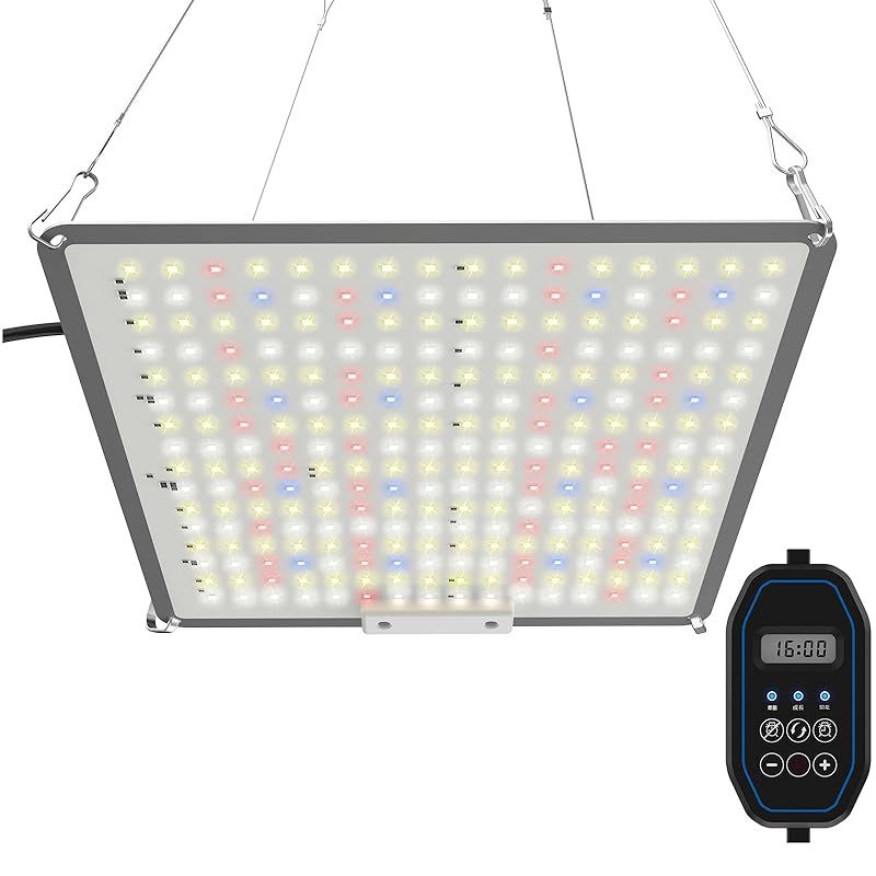 植物育成ライト-LED 48W UV/IR 量子ランプ 室内栽培 多肉植物 水耕栽培ランプ 家庭菜園 室内園芸 水草栽培 野菜工場 観葉植物 放熱効率アップ 省電力 (2個- 48W暖色)超高輝度 (1個- 60W暖色) 1