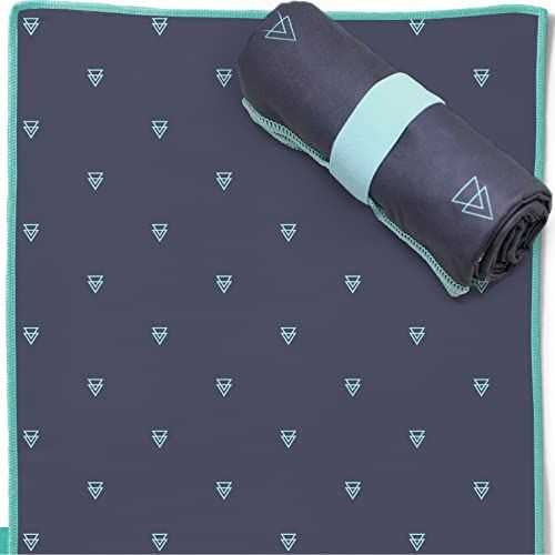 Triad Acteon アクテオン 多目的 タオル 超軽量 コンパクト 抗菌 マイクロファイバー 超吸収 速乾 (スポーツ、旅行、ビーチ、プール、キャンプ、ジム、バスタオル) (Triad)