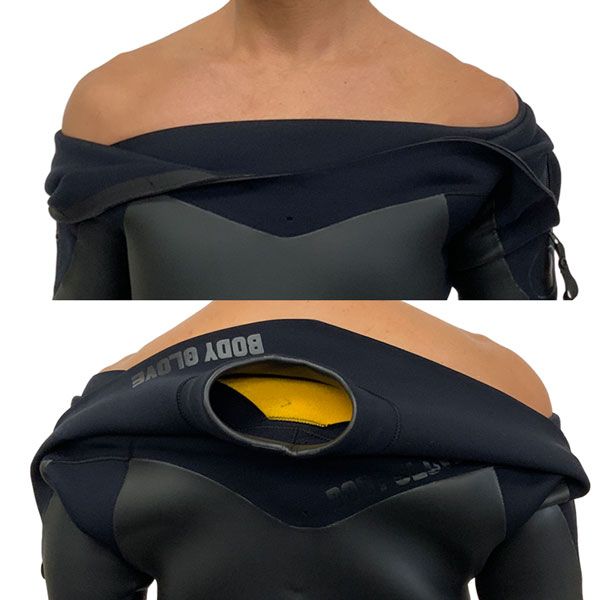  ボディグローブ ウェットスーツ セミドライ 25-26 BODY GLOVE FUSION LC ロングチェスト フルスーツ 5 3 mm CRL起毛採用 ドライ セミドライスーツ ウェットスーツ