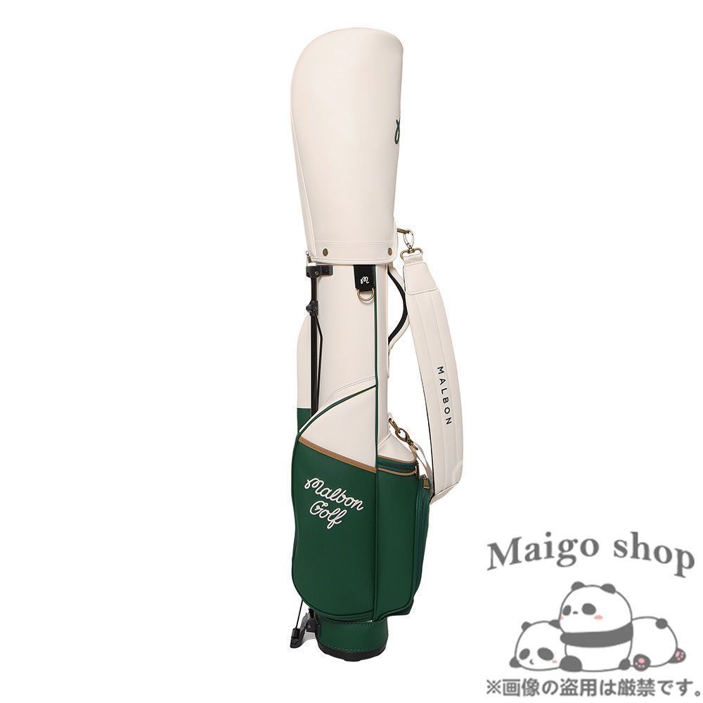 人気商品】malbon golf マルボンゴルフ キャディバッグ ゴルフバッグ