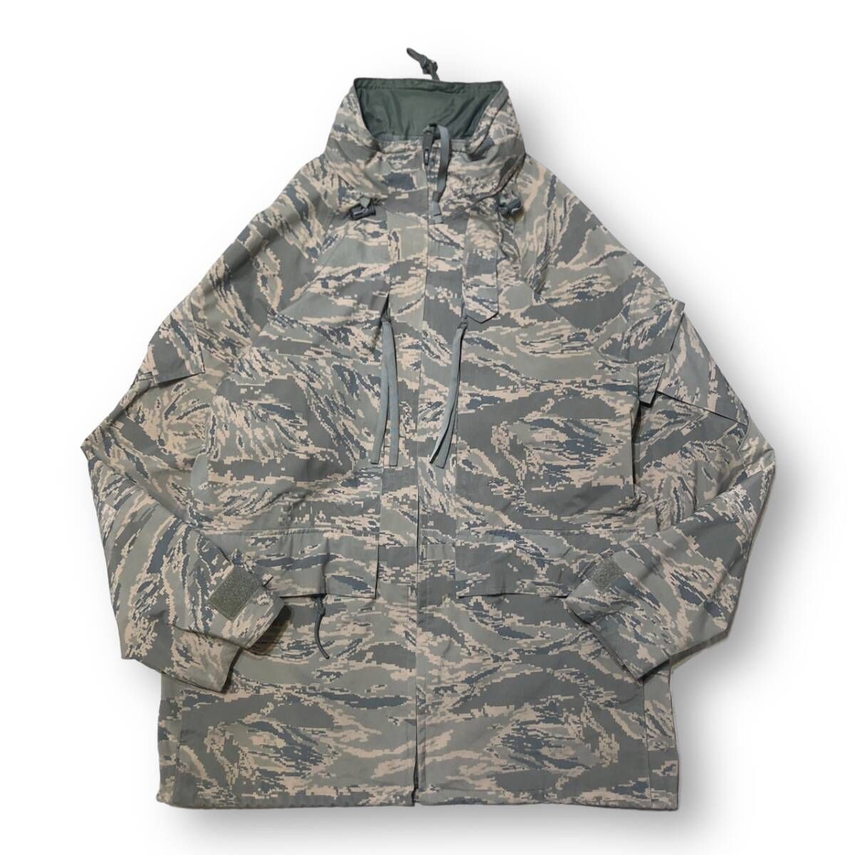 最新作，2026 00sミリタリー／USAF APECS ABU Gore Tex Parka Jacket ゴアテックス パーカ ジャケット M-L ベージュ カーキ ダークグリーン その他