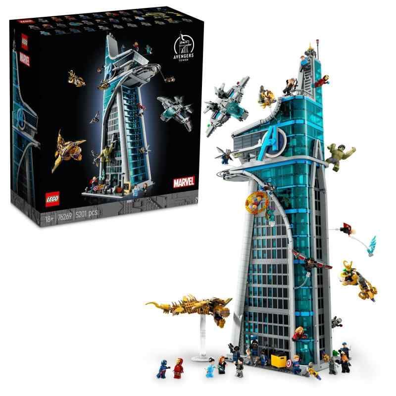 レゴ LEGO マーベル アベンジャーズ タワー おもちゃ 玩具 誕生日 プレゼント ブロック 母の日 父の日 男性 女性 マーベル グッズ フィギュア 76269