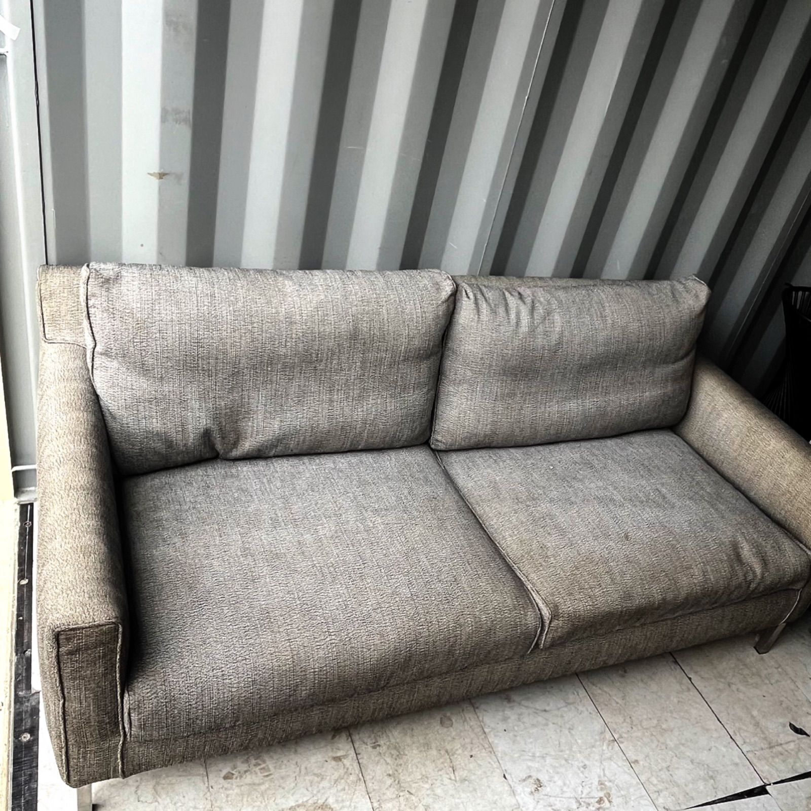 取付無料！アクタス アイラーセン ストリームライン グレーファブリックソファ✨ 取付無料！アクタス アイラーセン ストリームライン ベージュ