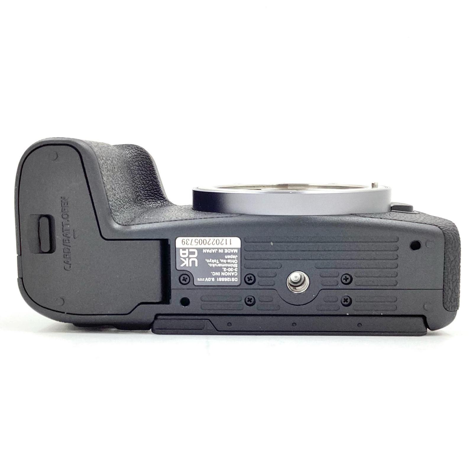  Canon デジタル一眼 EOS R 8 ボディ ブラック シャッター1507回 正常動作品 外観 ミラーレス一眼 デジタルカメラ