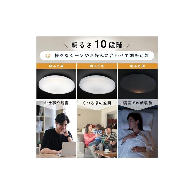 調光10段階 部屋