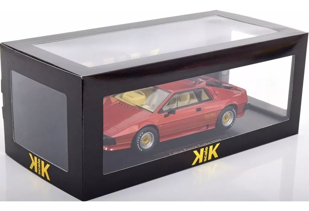 1/18 ロータスエスプリターボ スキー板付き カッパー/ゴールド 1981 KKスケール 1/18 ロータス エスプリ ターボ 1981 スキー板付 カッパー