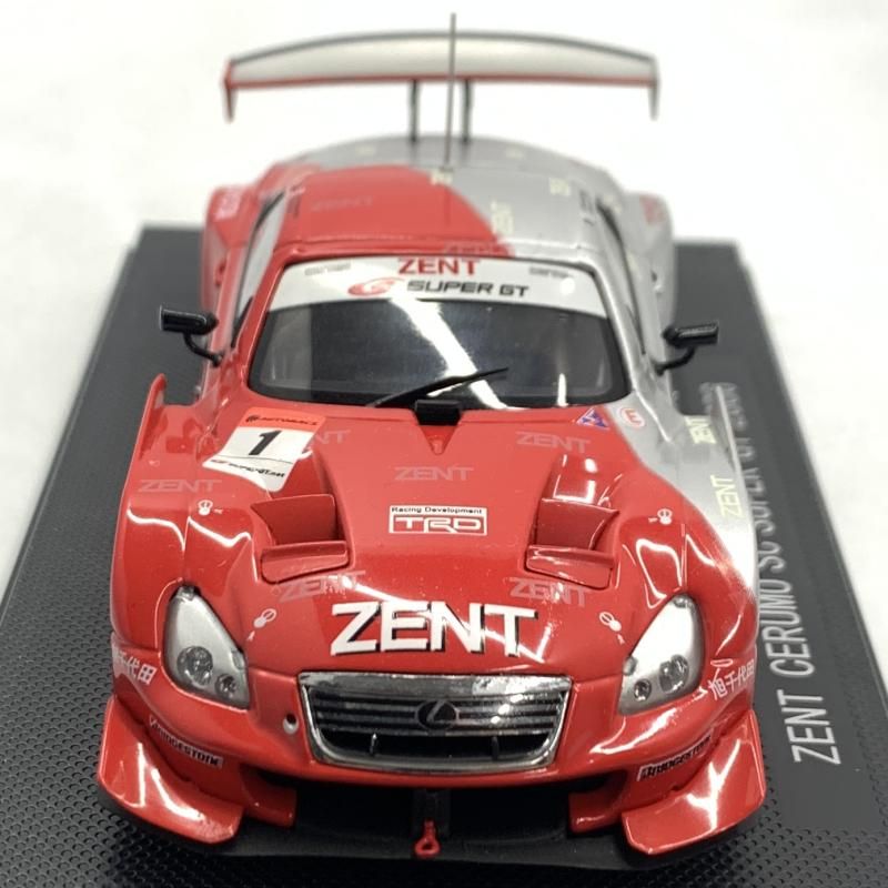 【中古】エブロ 1/43 ZENT CERUMO SC SUPER GT 2006 POTENZA ＃1(レッド×シルバー) ミニカー【ジャンク品】[10][240010458271] 中古】エブロ 1/43 ZENT CERUMO SC SUPER GT 2006 POTENZA ＃1