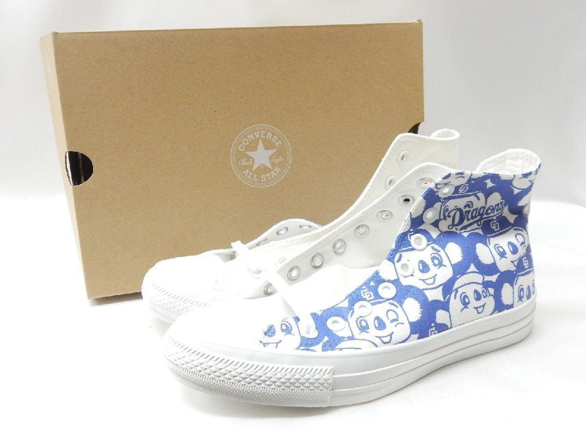 25cm【未使用タグ付】CONVERSE × 中日ドラゴンズ ドアラ ALL STAR HI ハイカット HISHIMEKI DOALA コンバース  コラボ US6.5 - メルカリ