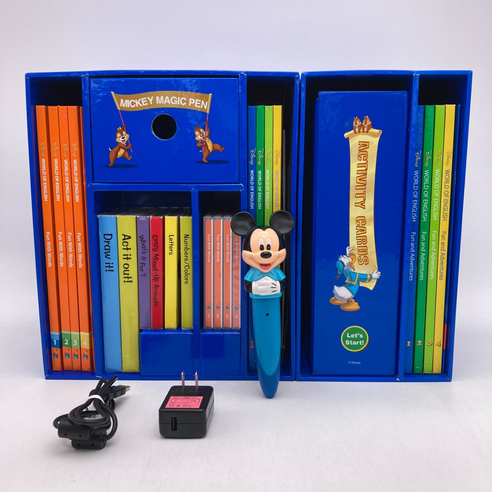 ミッキーマジックペンセット＆アドベンチャーセット　DWE　503223 ミッキー・マジックペン・セット｜【公式】「ディズニー英語