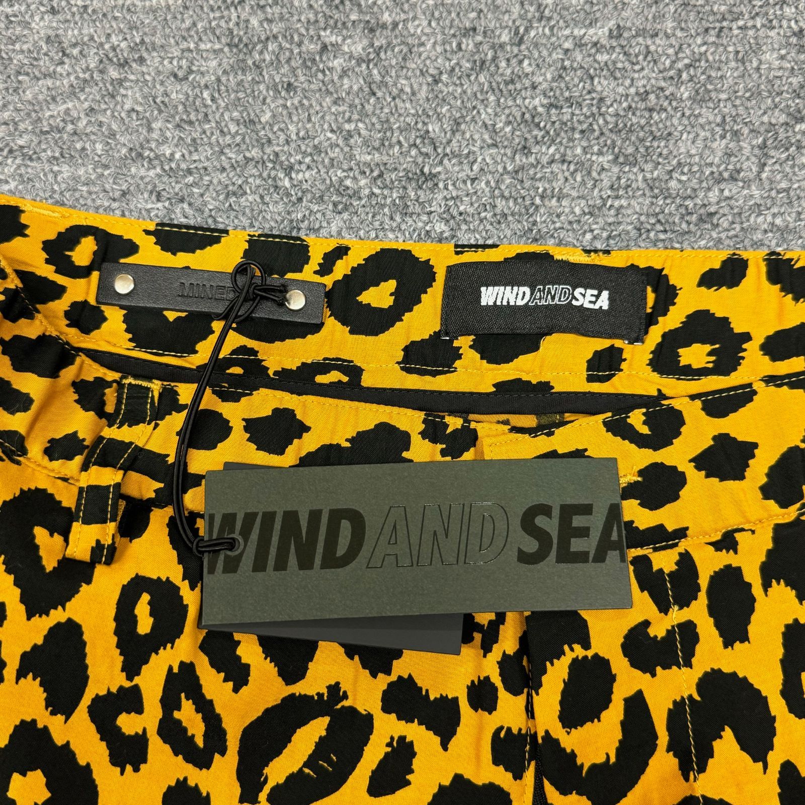 新品未使用　MINEDENIM×WIND AND SEA ヒョウ柄ショートパンツ MINEDENIM × WIND AND SEA / マインデニム / パンツ Lips