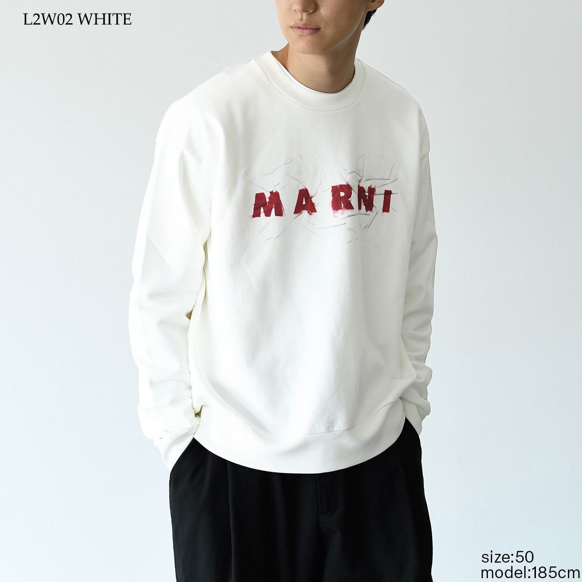 MARNI マルニ トレーナー スウェット トップス オーガニックコットン 