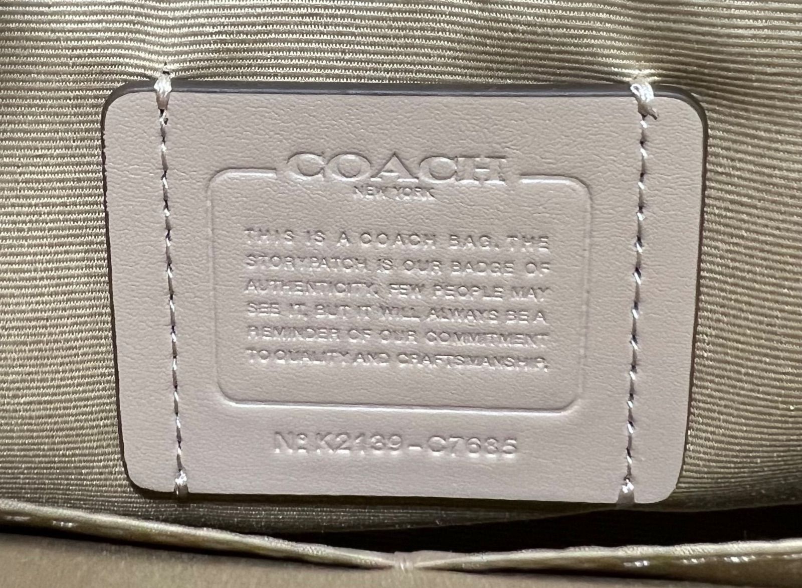 新品 未使用 COACH コーチ レディース トートバッグ ショルダーバッグ