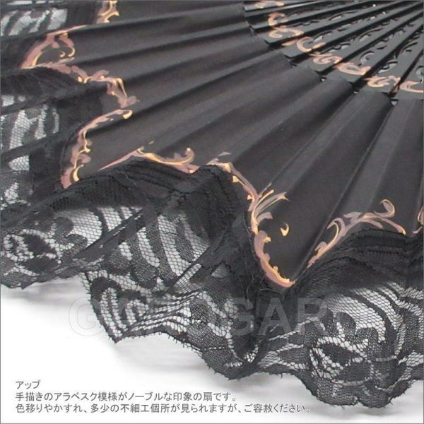 金色のアラベスク模様