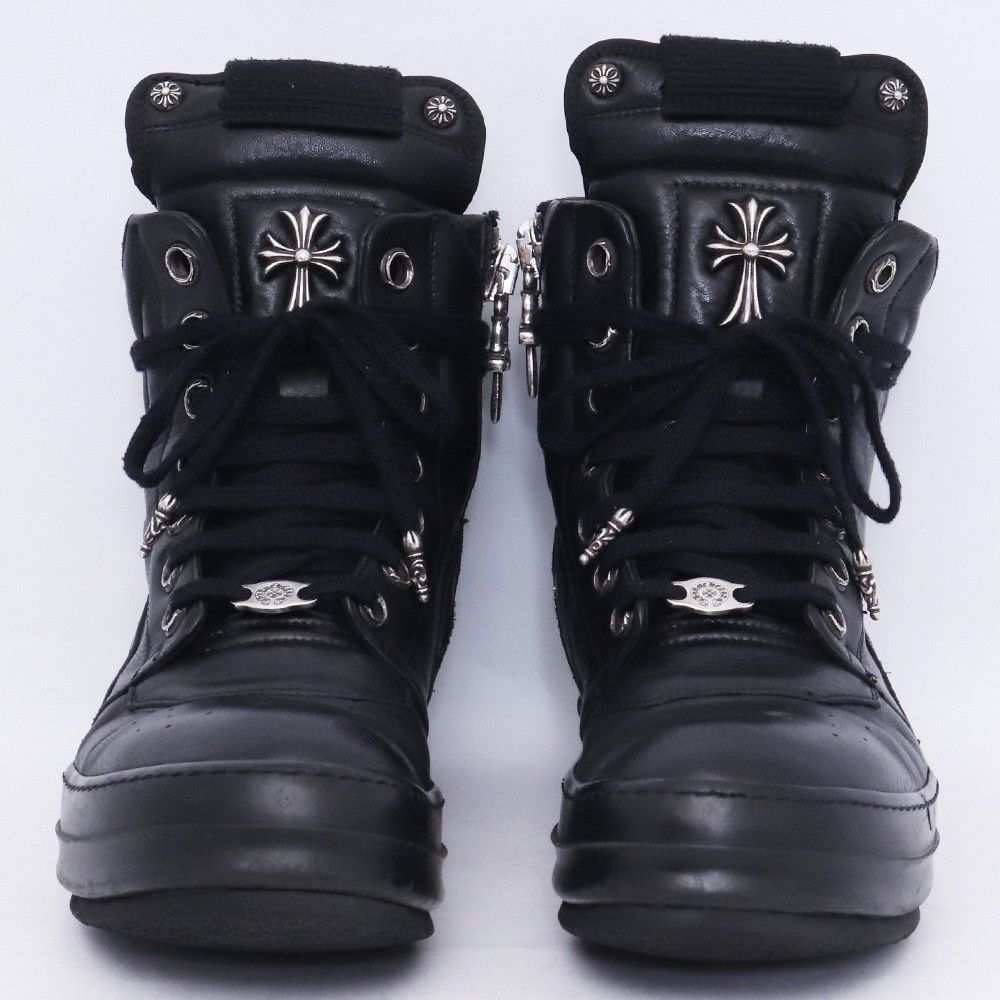 CHROME HEARTS ブラック Chrome Hearts Baggins Square Optical Frame Black / 925