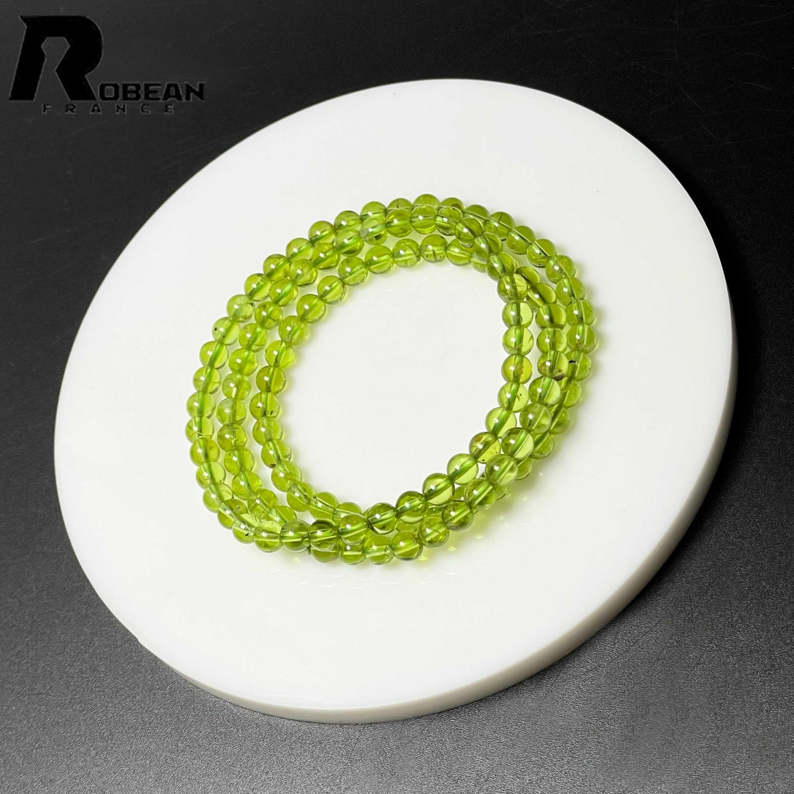 ペリドット 【一点限り】上品 EU製☆ROBEAN・グリーンペリドット 