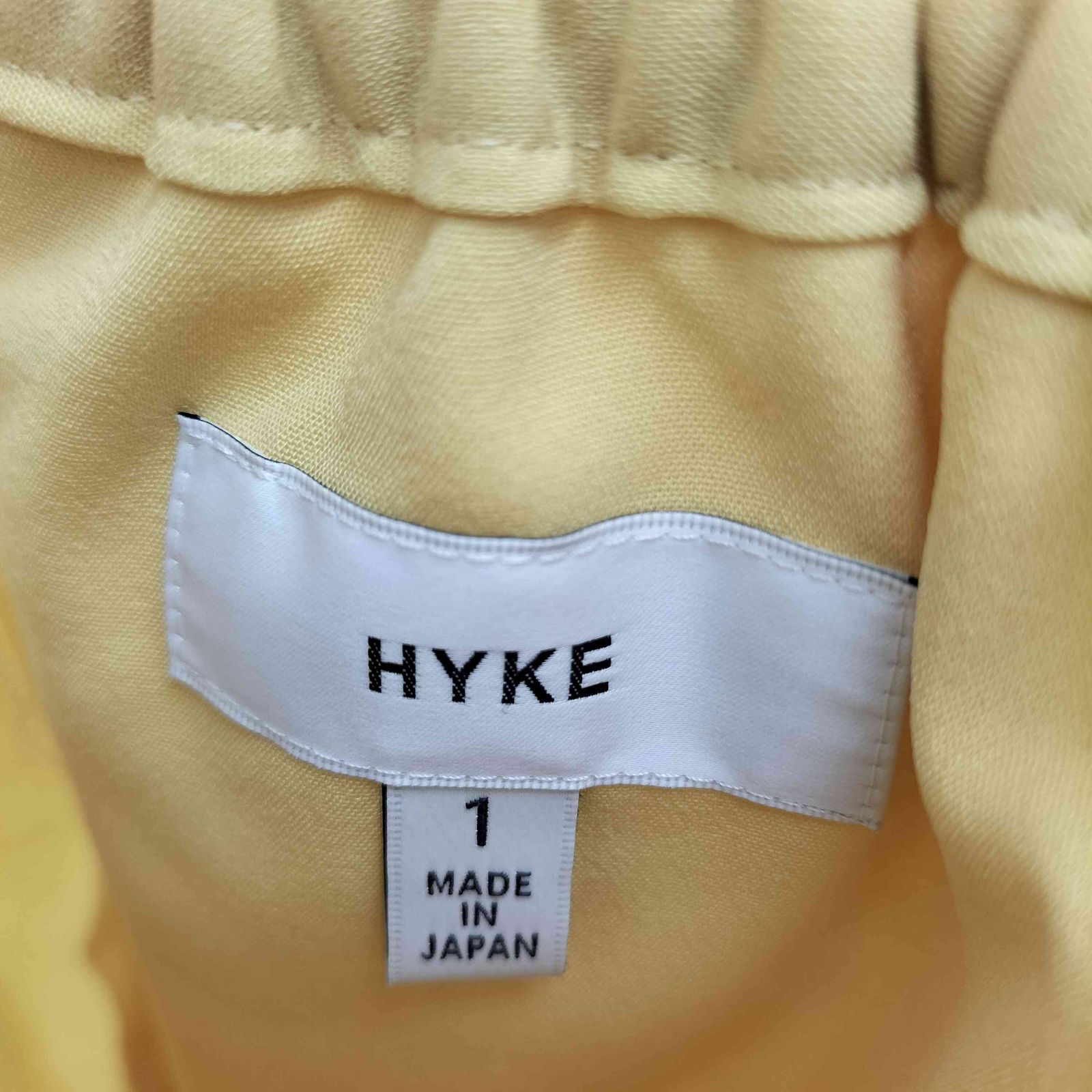ハイク HYKE 22SS STRETCH TAPERED PANTS レディース JPN：1