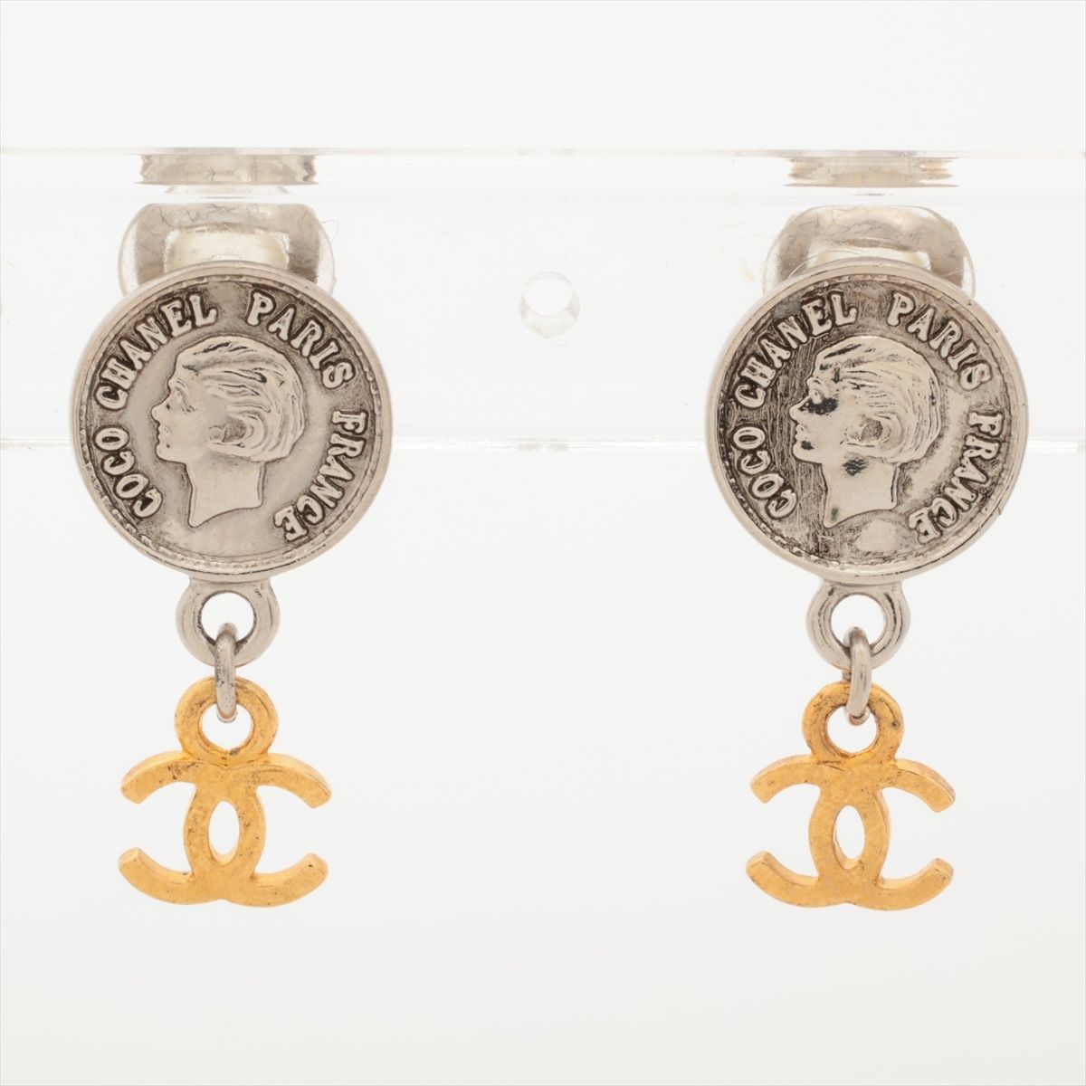 CHANEL シャネル イヤリング メダリオン ココマーク 97A 1997年