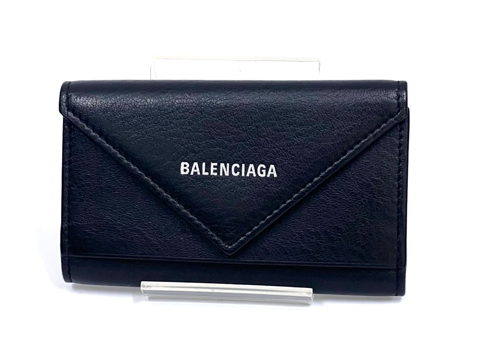 BALENCIAGA バレンシア キーケース 6連 キーリング ロゴ