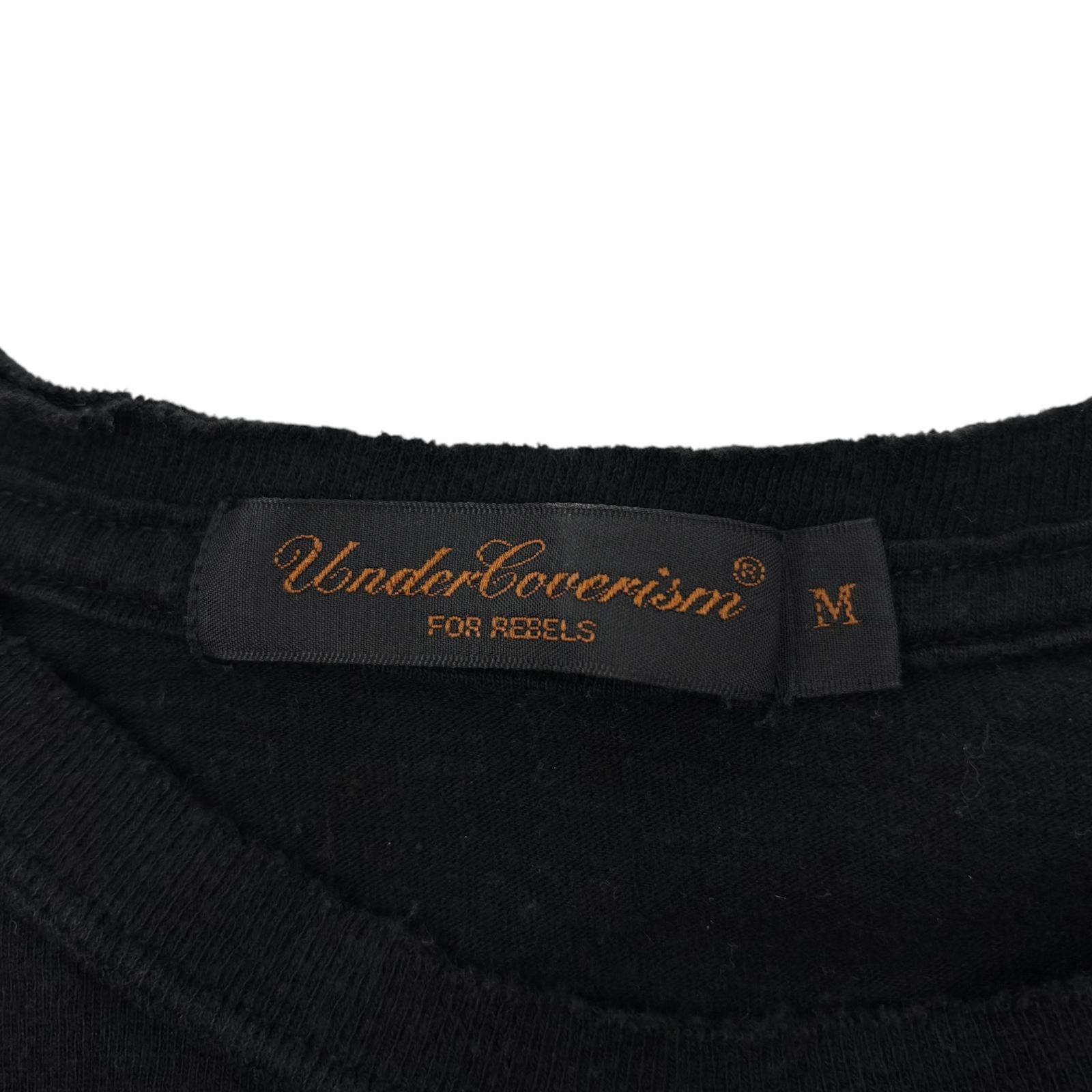 UNDERCOVER 04SS languid GIZサークル ダメージTシャツ