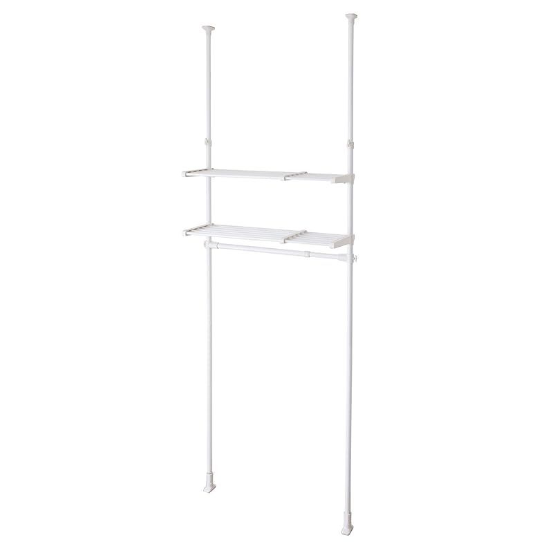 中古　平安伸銅工業　Air Shelf セット Shelf S White シェルフS ホワイト 奥行約16cm AS-SHS-WH｜平安