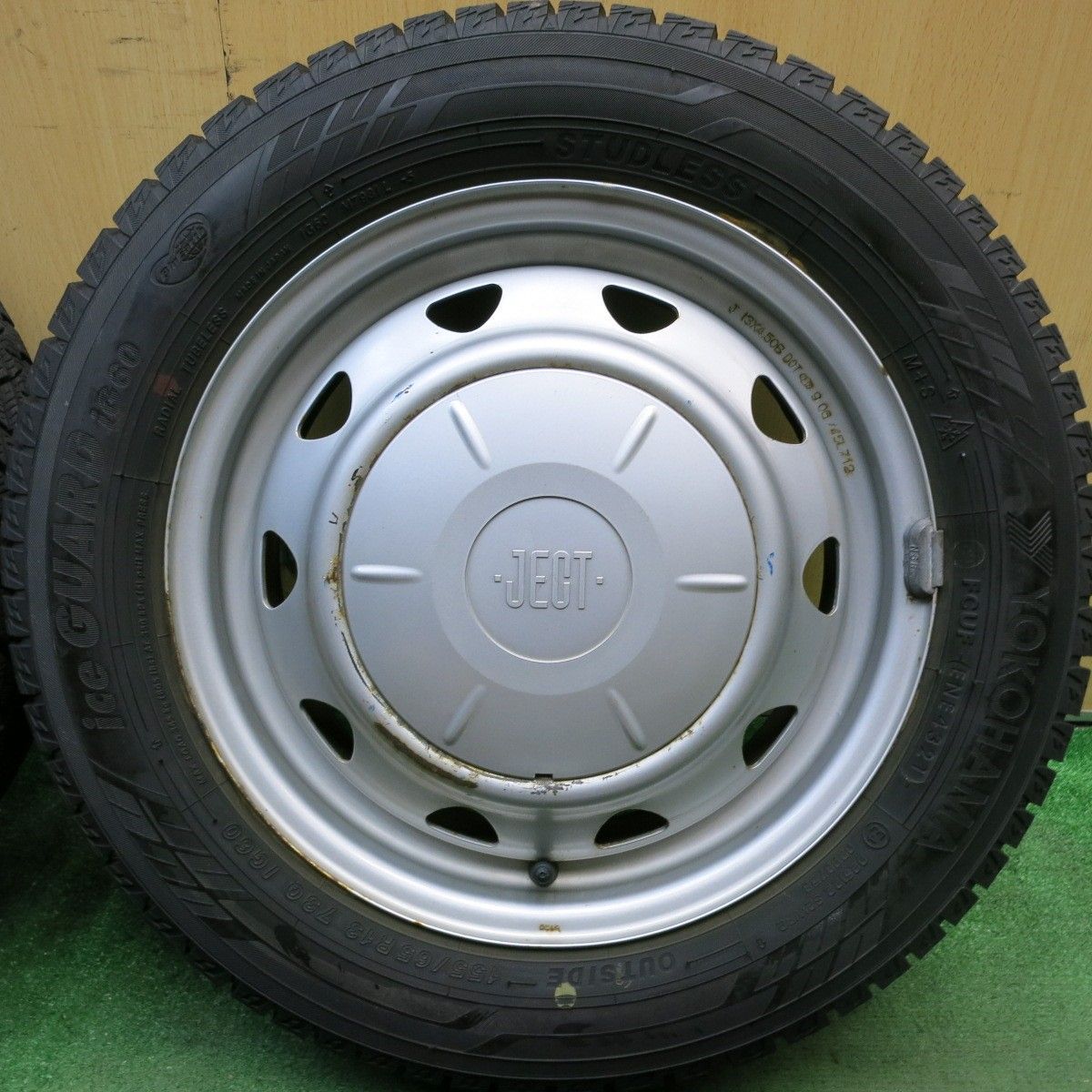 バリ溝！21年！9分☆スタッドレス ショップ 155/65R13 ヨコハマ アイス