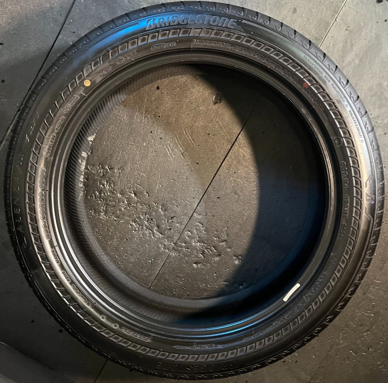 2025年製 約9.2分山 ブリヂストン BRIDGESTONE アレンザ ALENZA 001 RFT ランフラット 235|50R20 1本 送料無料 h_516 FFCRYSTALESIA_COM