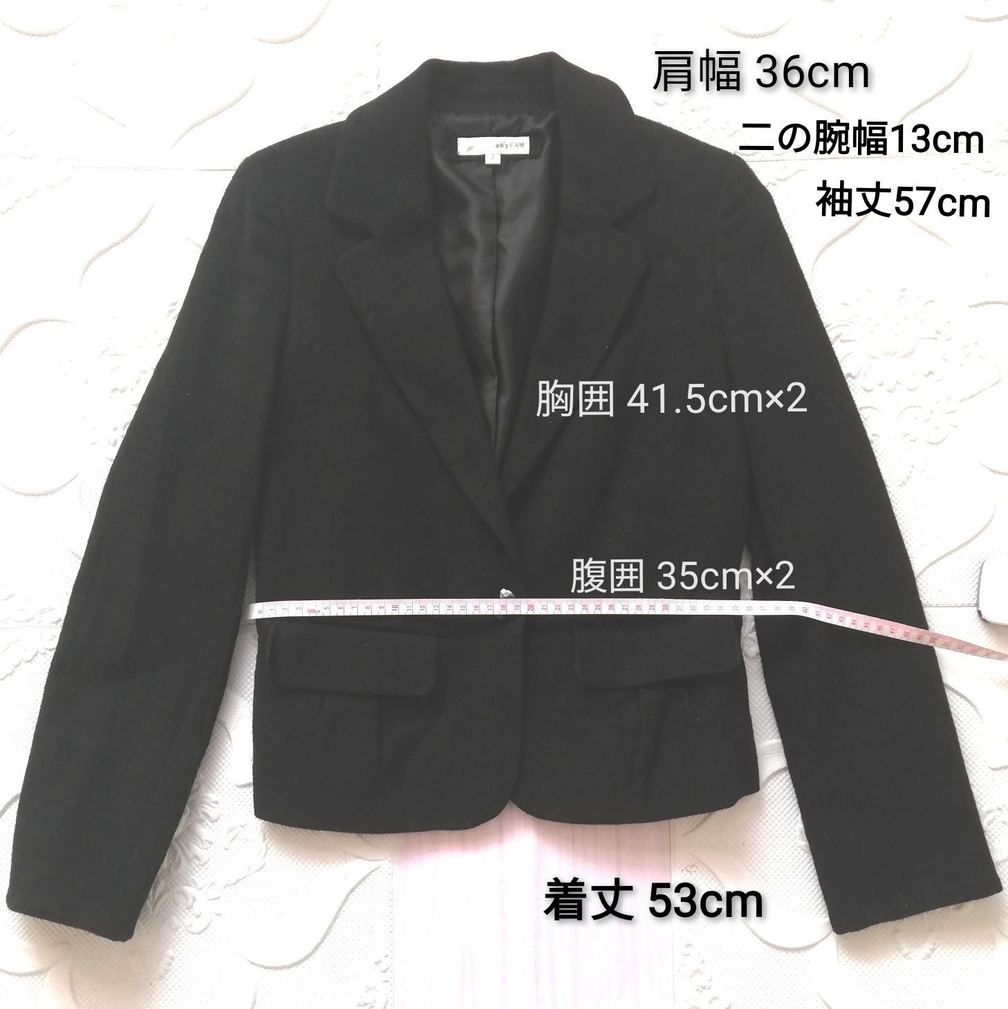 ✨特別セール✨☆超美品☆オンワード樫山 黒テーラードジャケット