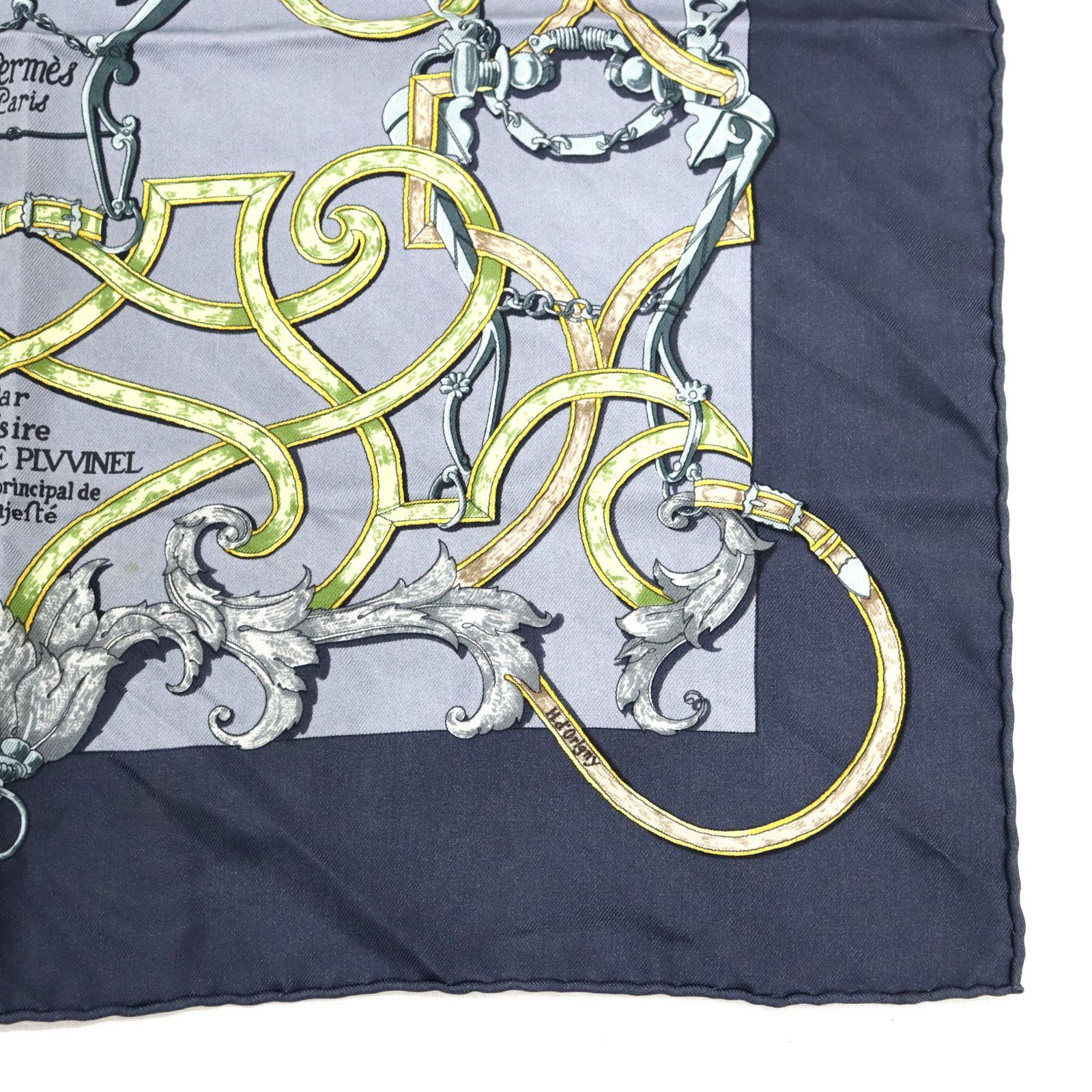 HERMES エルメス プチカレ45 ガヴロッシュ l'instruction du roy