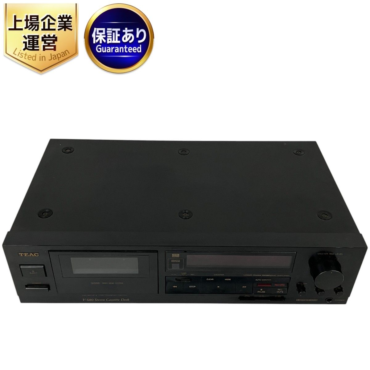 TEAC ティアック　カセットデッキ　V-680 中古品 TEAC ティアック V-680 カセットデッキ - メルカリ