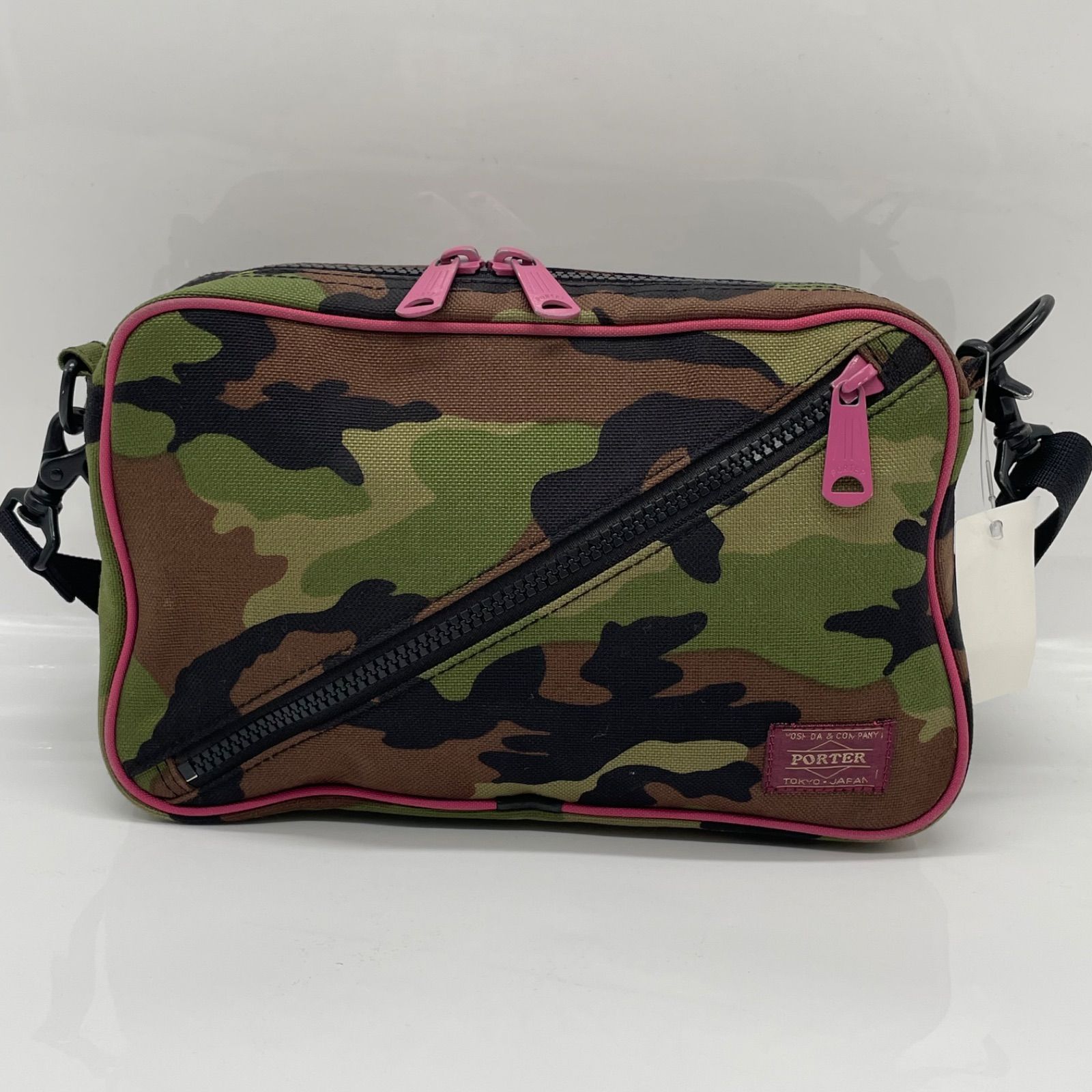 PORTER カモフラージュショルダーバッグ 吉田カバン、PORTERからカモフラージュ柄2WAYショルダーバッグ