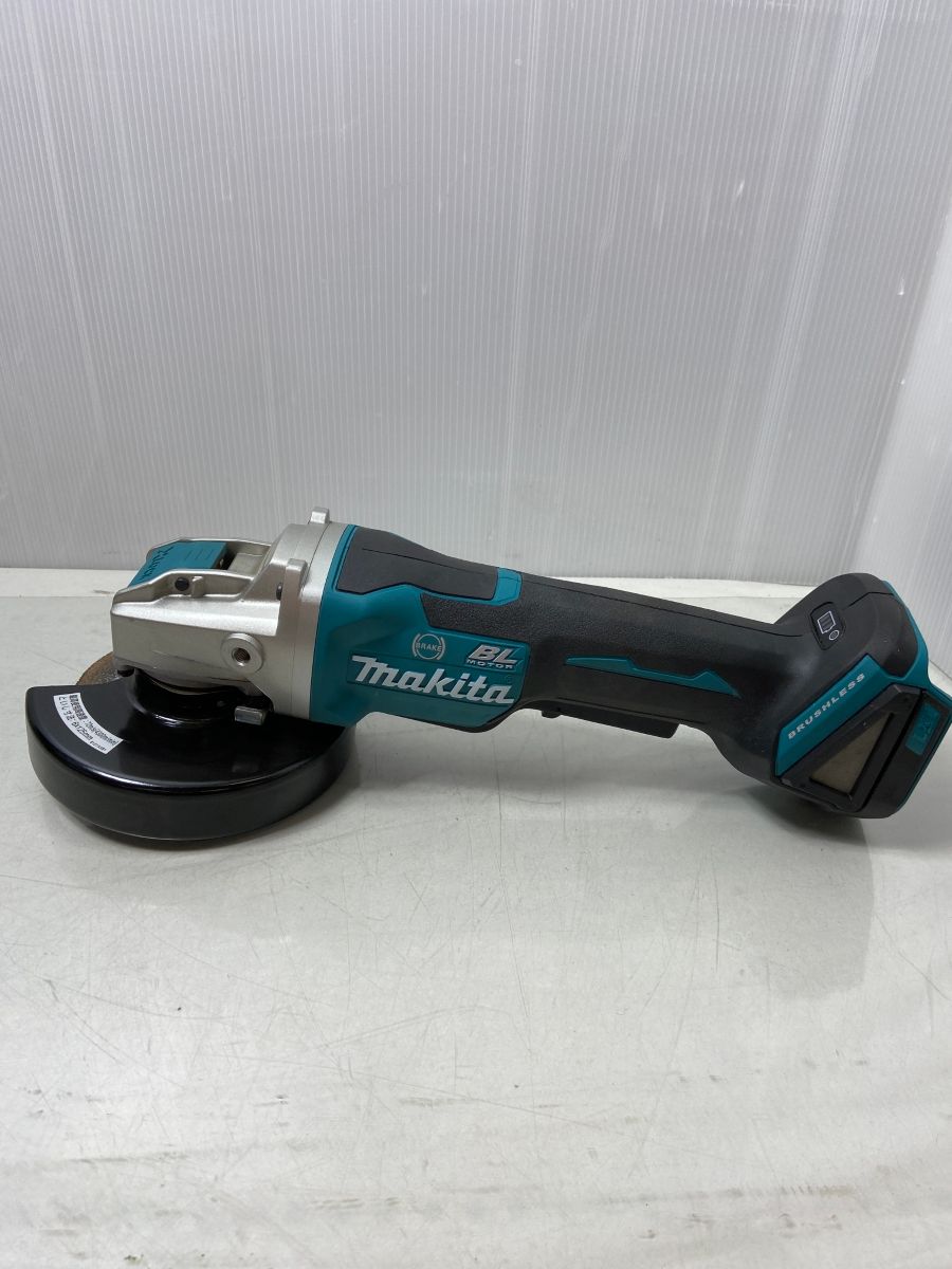 ΦΦMAKITA マキタ 125mm 18V充電式ディスクグラインダ パドルスイッチ GA520D ブルー