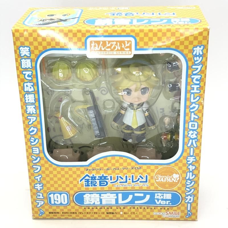 中古】開封・箱ｲﾀﾐ)ねんどろいど 鏡音レン 応援Ver.[18] - メルカリ