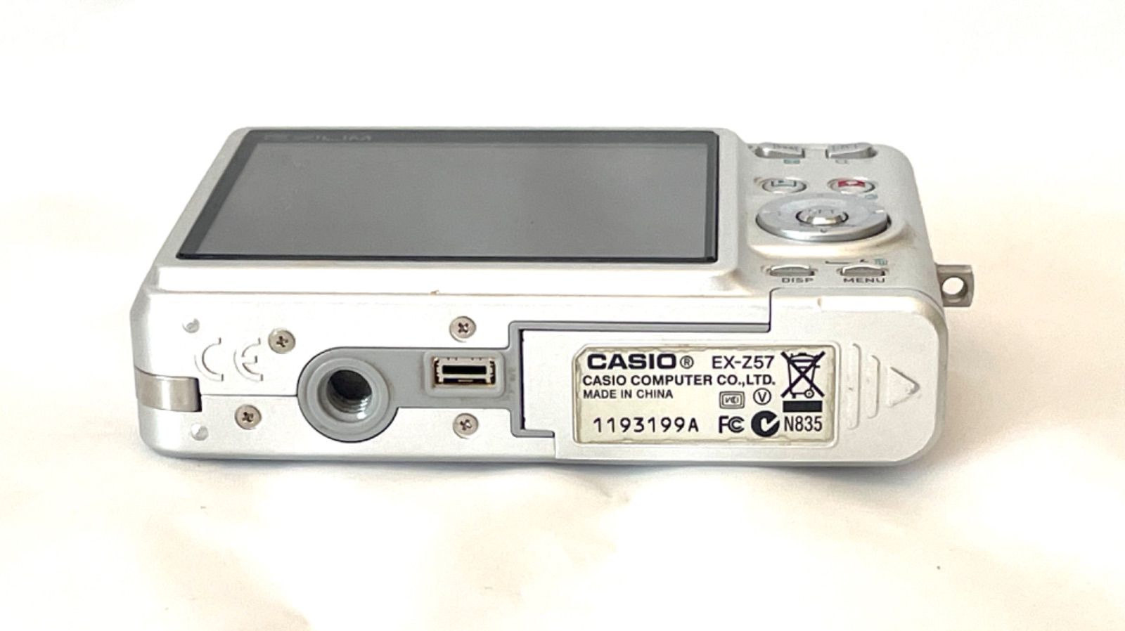 CASIO EXILIM EX-Z57 コンパクトデジタルカメラ シルバー カシオ 現状