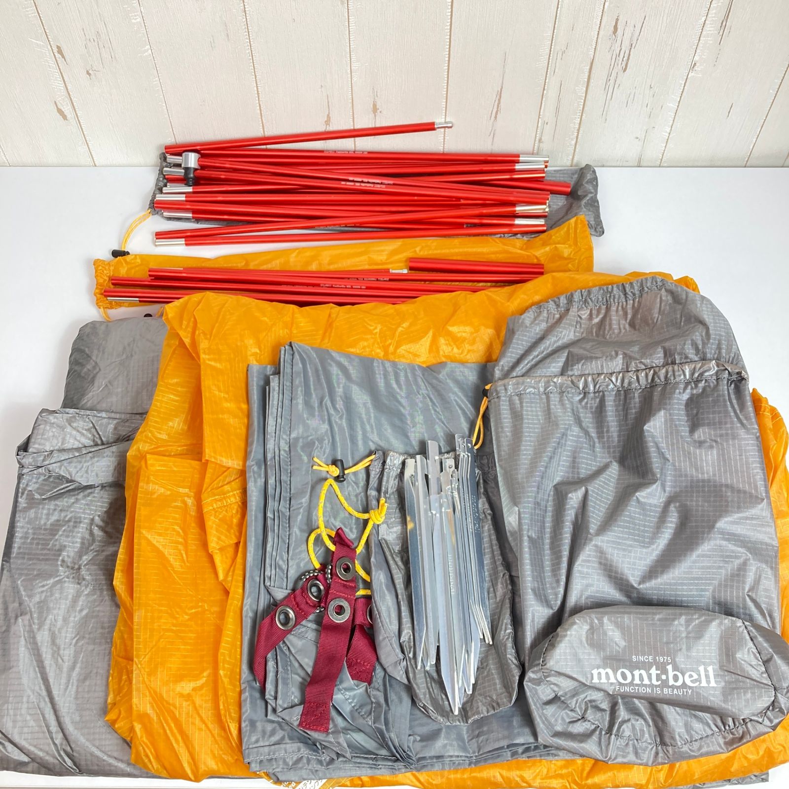 【未使用】mont-bell Stellaridge Tent2 3点セット mont-bell モンベル＞ Stellaridge Tent 2 ステラリッジテント2