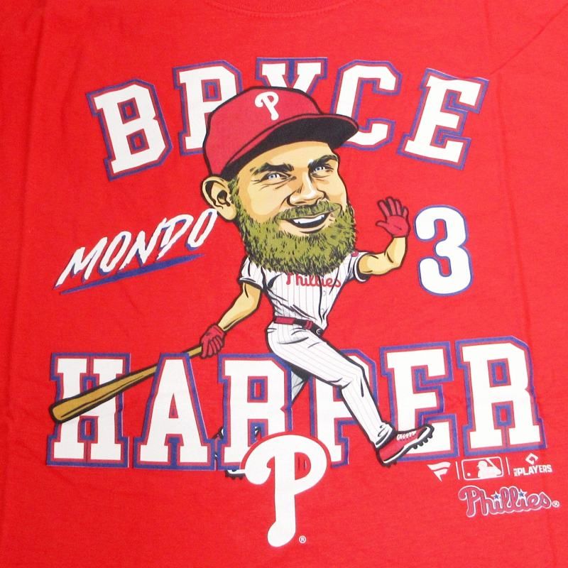 MLB tシャツ] 限定フィリーズ ハーパー 公式グッズ】MLB フィリーズ