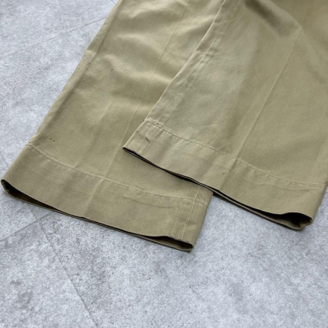 希少　アメリカ軍　チノパン　45カーキ　khaki 実物　ビンテージ　オリジナル 希少 アメリカ軍 チノパン 45カーキ khaki 実物 ビンテージ