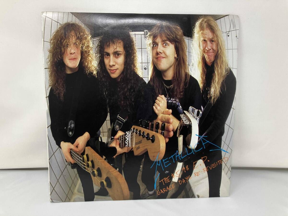 シュリンク残LP美盤 メタリカ/メタル・ガレージ llica Japan シュリンク残LP美盤 メタリカ/メタル・ガレージ llica Japan 【公式通販】