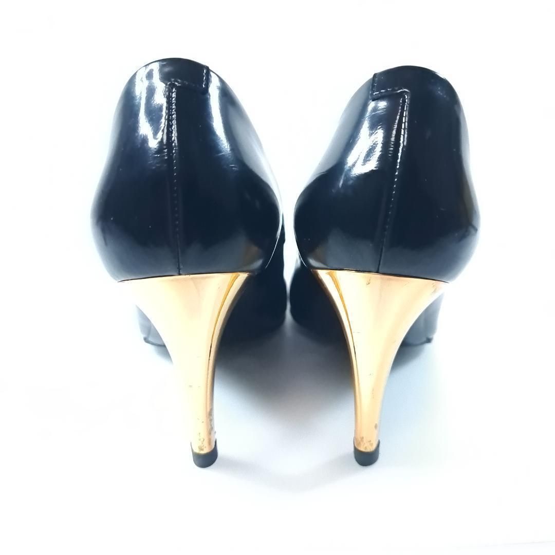 Roger Vivier ロジェヴィヴィエ パンプス ゴールドヒール パテント