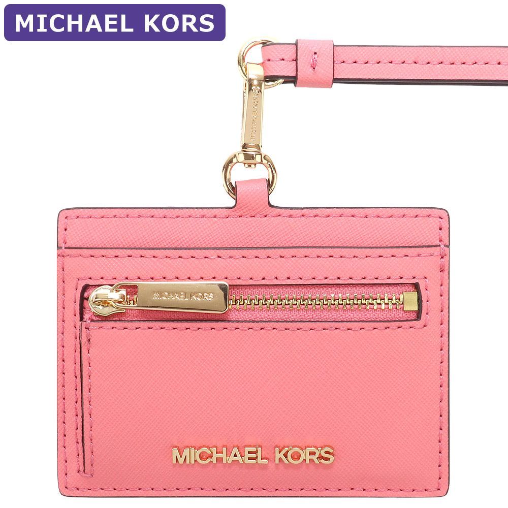 マイケルコース MICHAEL KORS IDカードケース 35S3GTVD3L TEAROSE パス