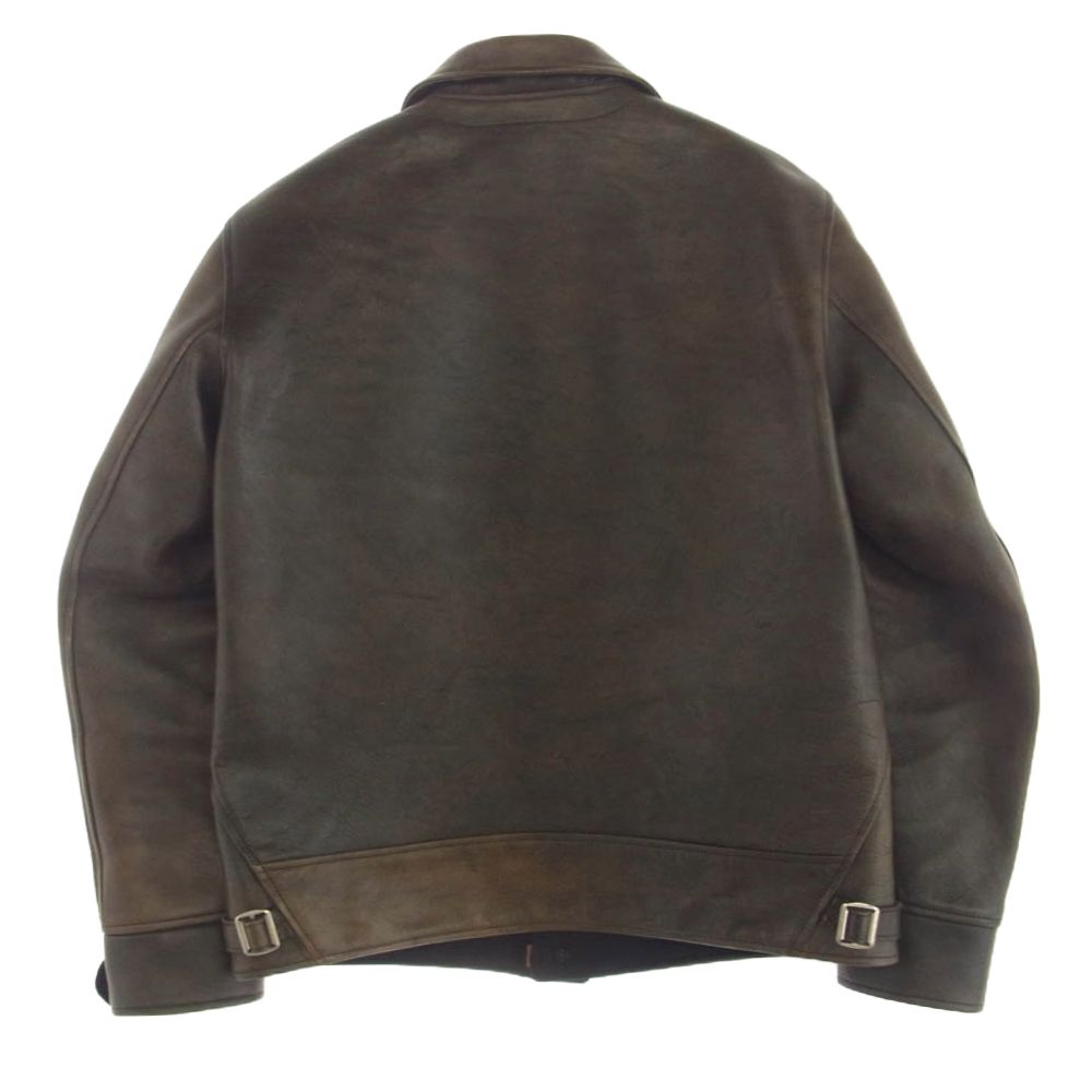 HideandSeek ×TENDERLOIN LEATHER JKT TENDERLOIN hide and seek WOOL