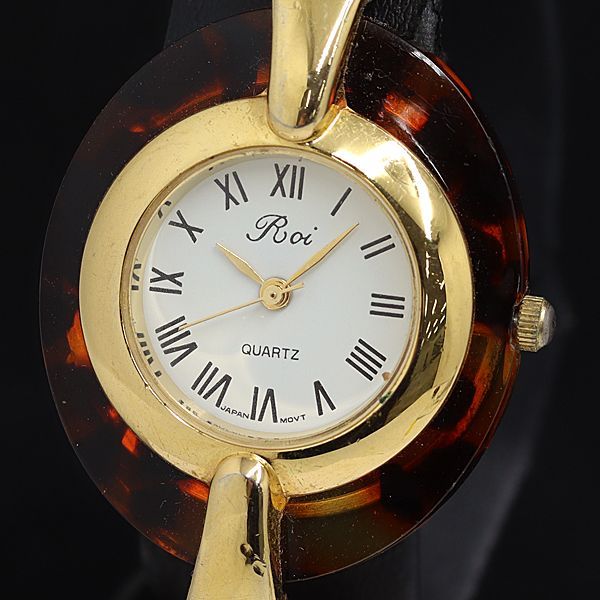 【美品・未使用】本べっ甲 BEKKO バングル ブレスウォッチ 3針 腕時計 特価大セール】本べっ甲 本鼈甲 3色腕時計バングルタイプ 新品未使用