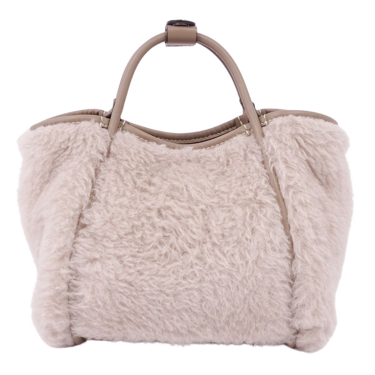 美品 マックスマーラ Max Mara テディベア Tマリン スモール マリンバ  