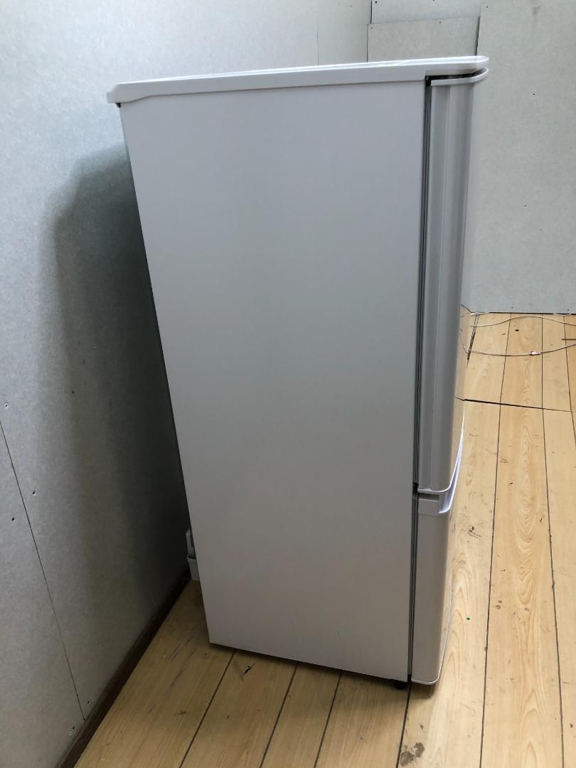 三菱 2ドア 冷凍冷蔵庫 146L MR-P15H-W 2023年 マットホワイト 静音