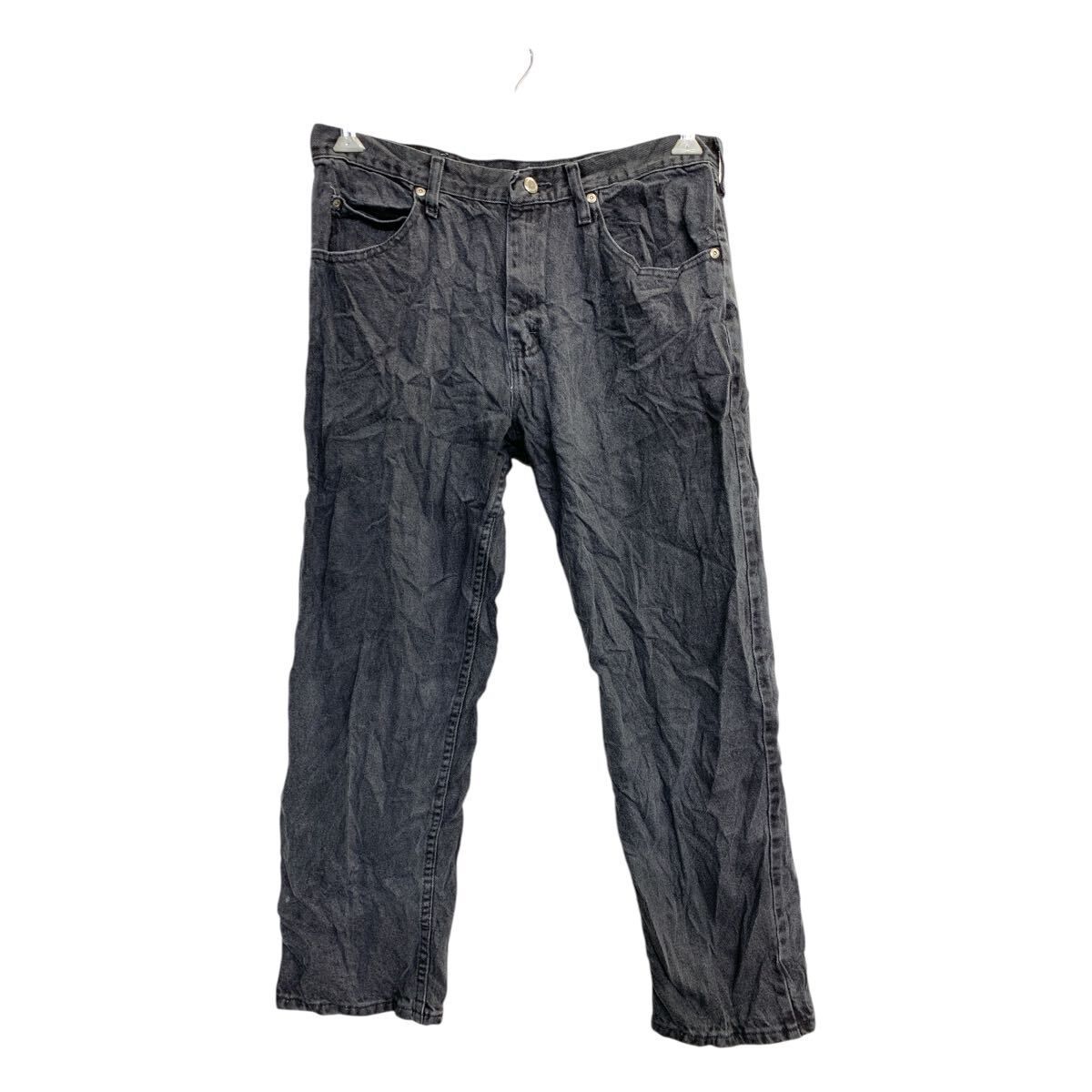 Wrangler デニムパンツ W34 ラングラー ブラック コットン メキシコ製 古着卸 アメリカ仕入 2501-762