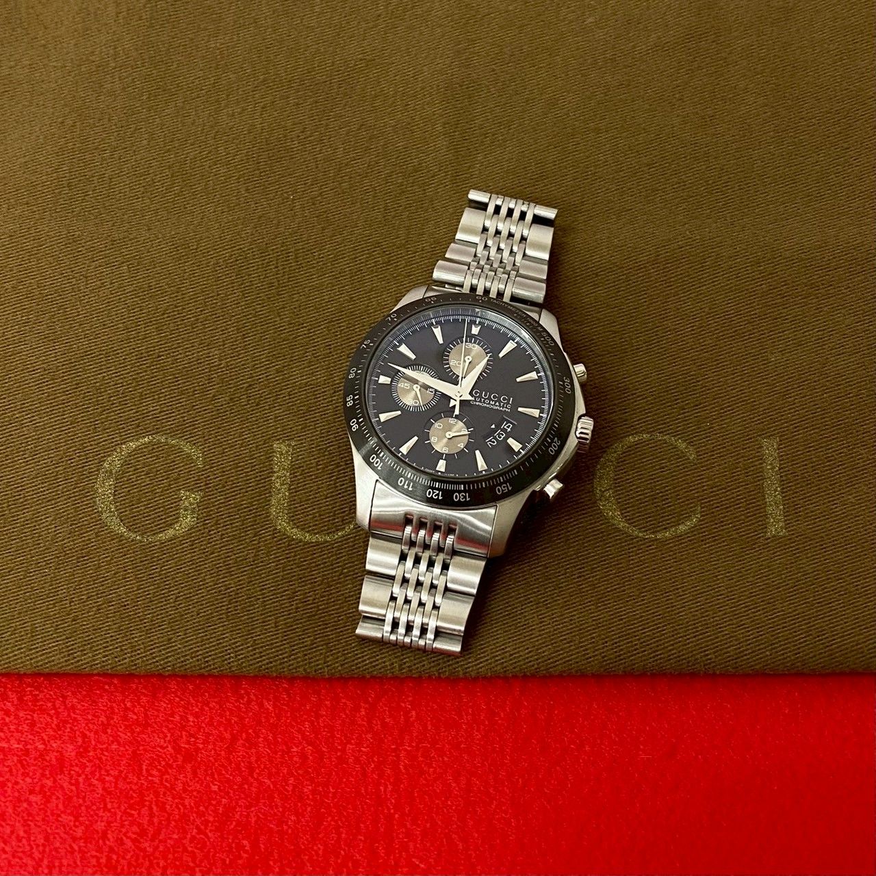 GUCCI 時計　自動巻き G-Timeless グッチ GUCCI Gタイムレス メンズ 自動巻き オートマ