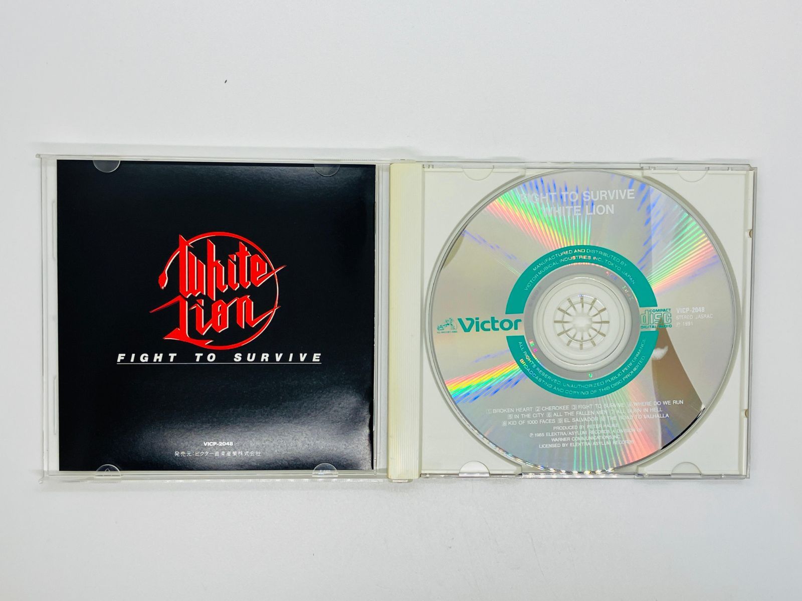 CD White Lion ホワイト ライオン / Fight To Survive 華麗なる反逆 / 帯付き 国内盤 廃盤 VICP-2048  Z58 - メルカリ