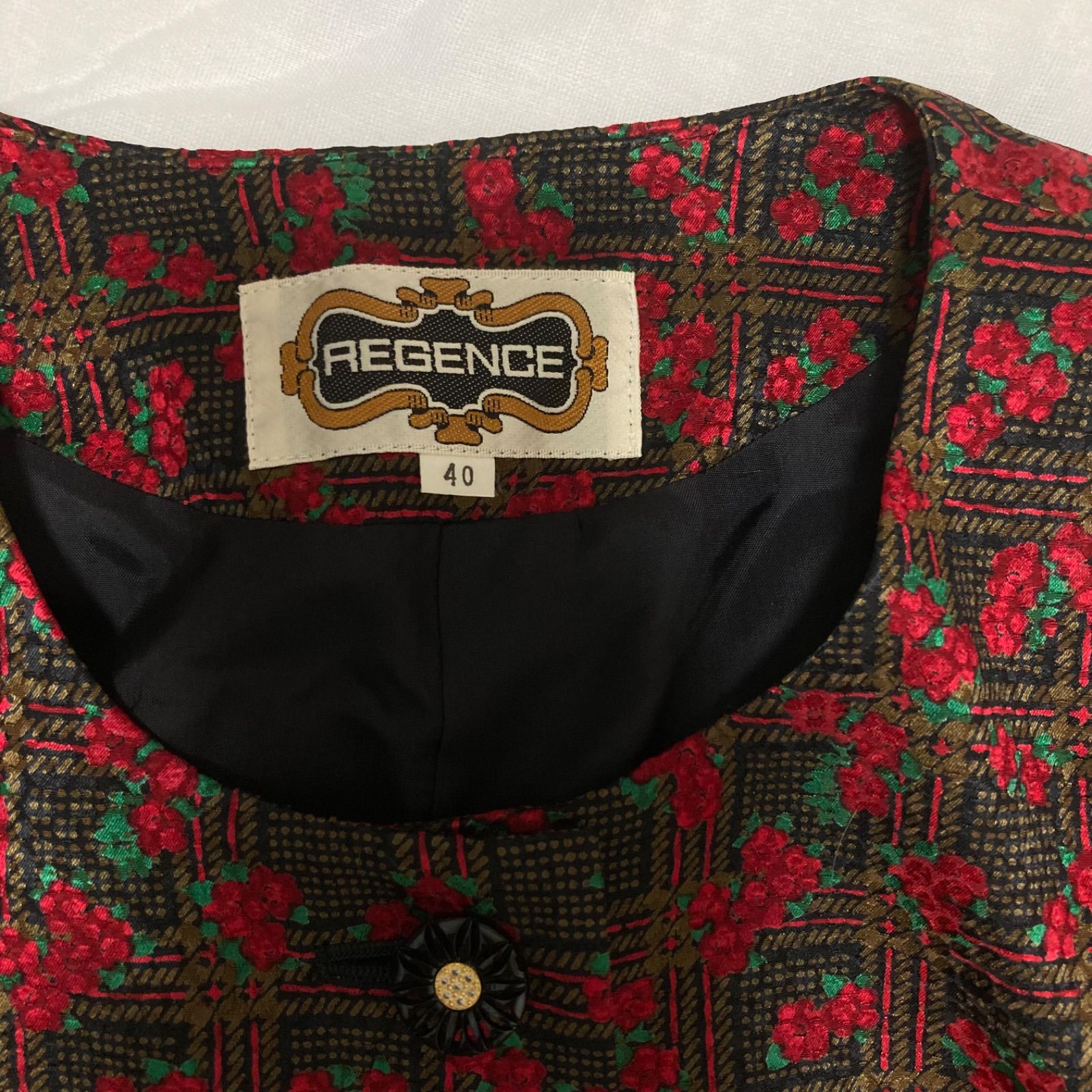 美品】ビンテージ REGENCE レジァンス レジャンス スカートスーツ 