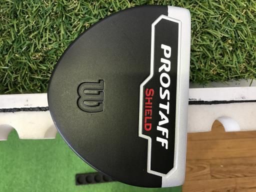 ウィルソン PROSTAFF SHIELD 34インチ FAT パター PT スチール フレックスその他 メンズ 男性用 右利き 右用 Cランク ゴルフクラブ